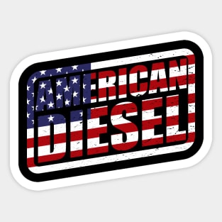 American Diesel Sticker